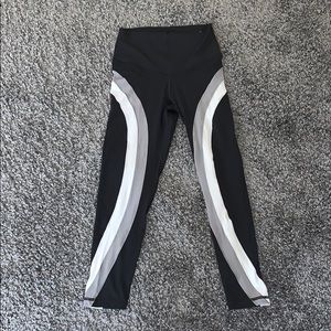 Aerie 7/8 Black Leggings